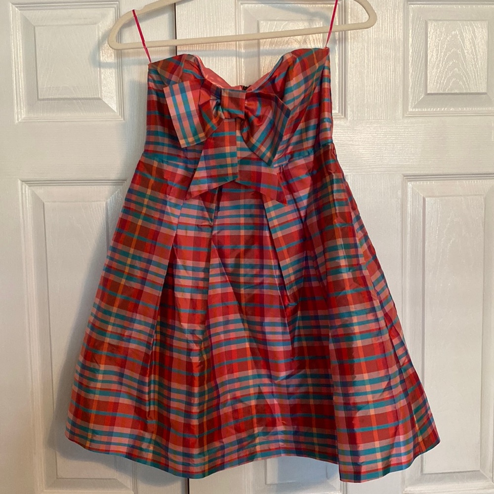 Eva Franco Vera Dress - Ribbon Plaid